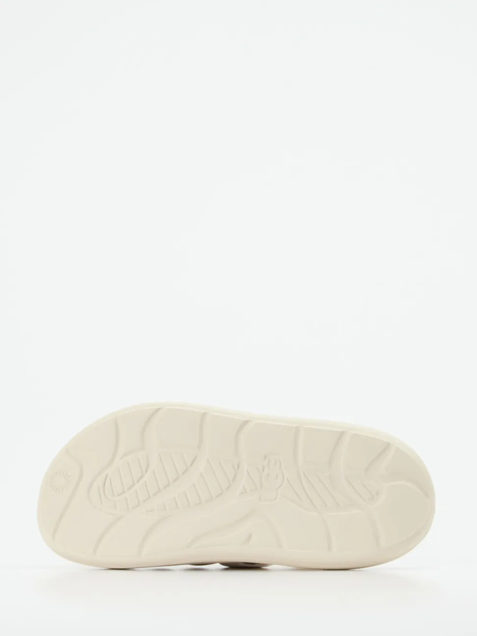 UGG – Chunky-Sandale aus Lammleder Cremebeige