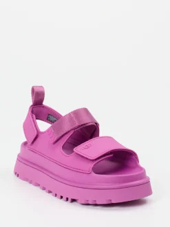 UGG – Chunky-Sandalen aus Gummi in Pink