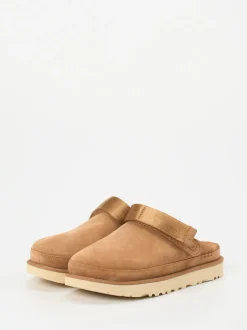 UGG – Clogs aus Veloursleder karamellbraun