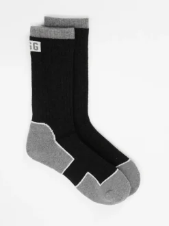 UGG – Crew-Socken aus Textil in Colorblock-Optik