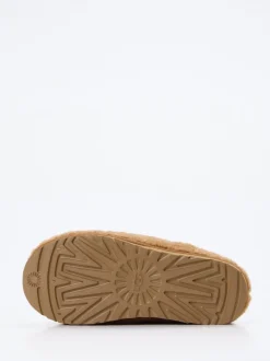 UGG – Fell-Pantoletten aus Lammfell karamellbraun