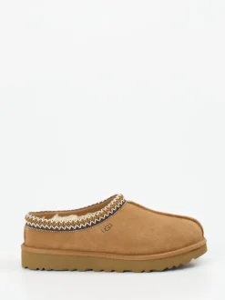 UGG – Hausschuh-Mule aus Veloursleder karamellbraun