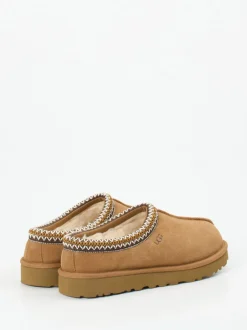 UGG – Hausschuh-Mule aus Veloursleder karamellbraun