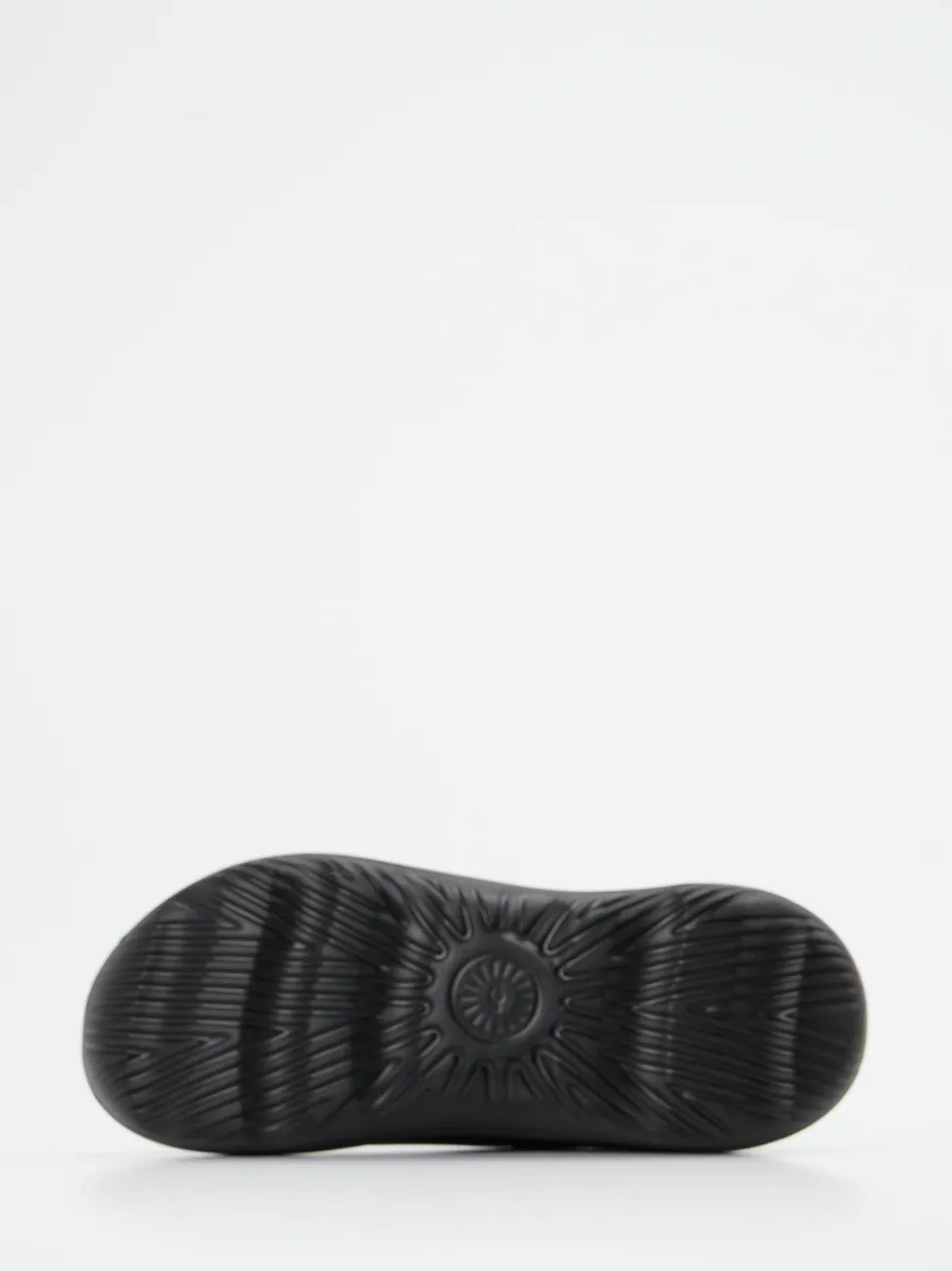UGG – Komfort-Pantolette aus Gummi in Schwarz