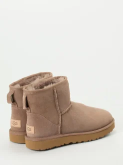 UGG – Lammfell-Boots aus Lammleder in Taupe
