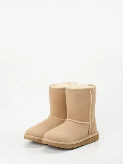 UGG – Lammfell-Boots aus Veloursleder Beige