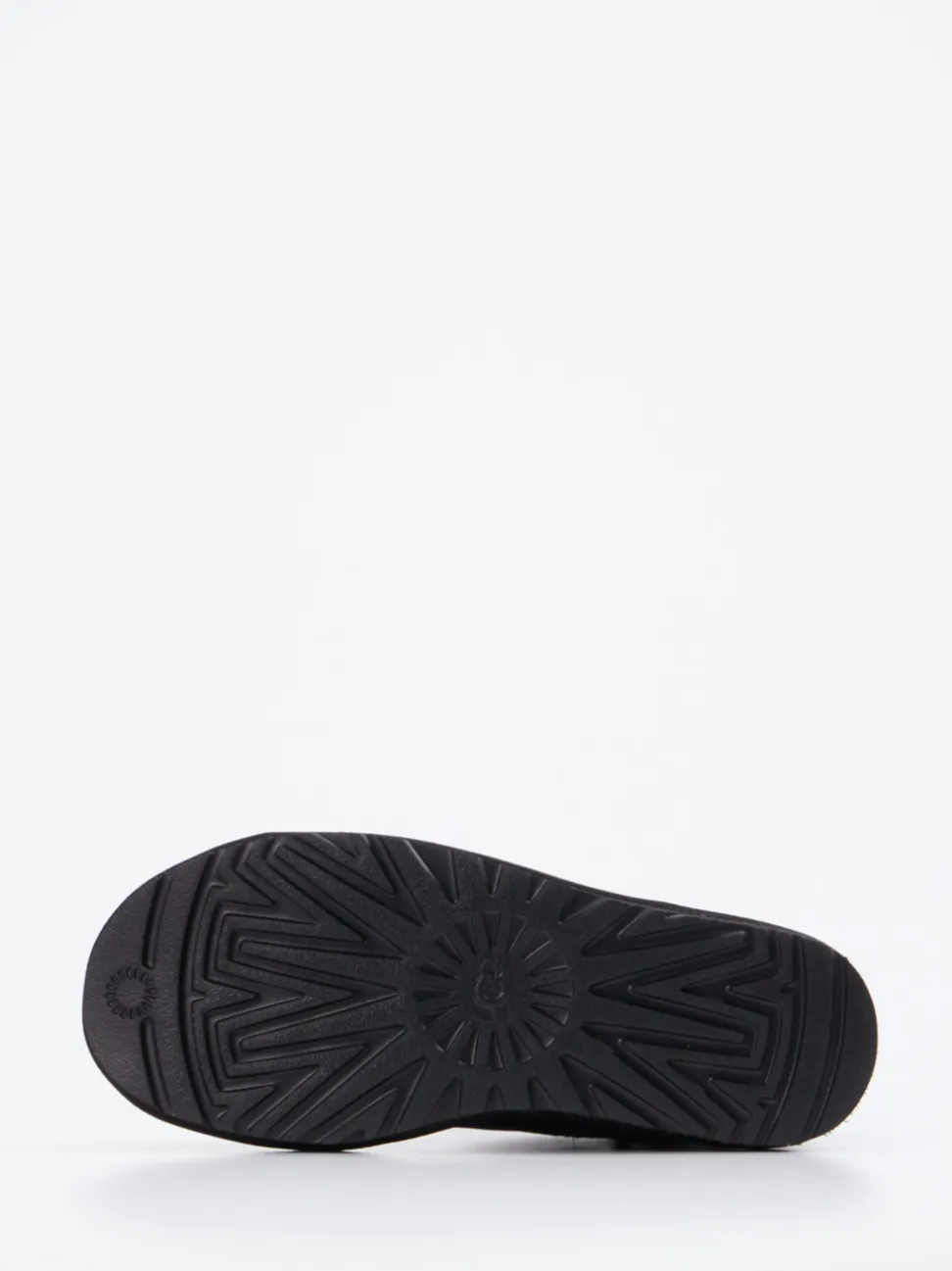 UGG – Lammfell-Stiefelette aus Veloursleder Schwarz