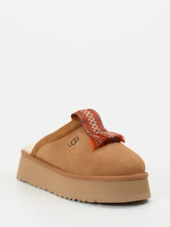 UGG – Mules aus Veloursleder mit Plateau
