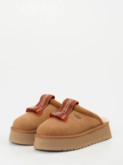 UGG – Mules aus Veloursleder mit Plateau