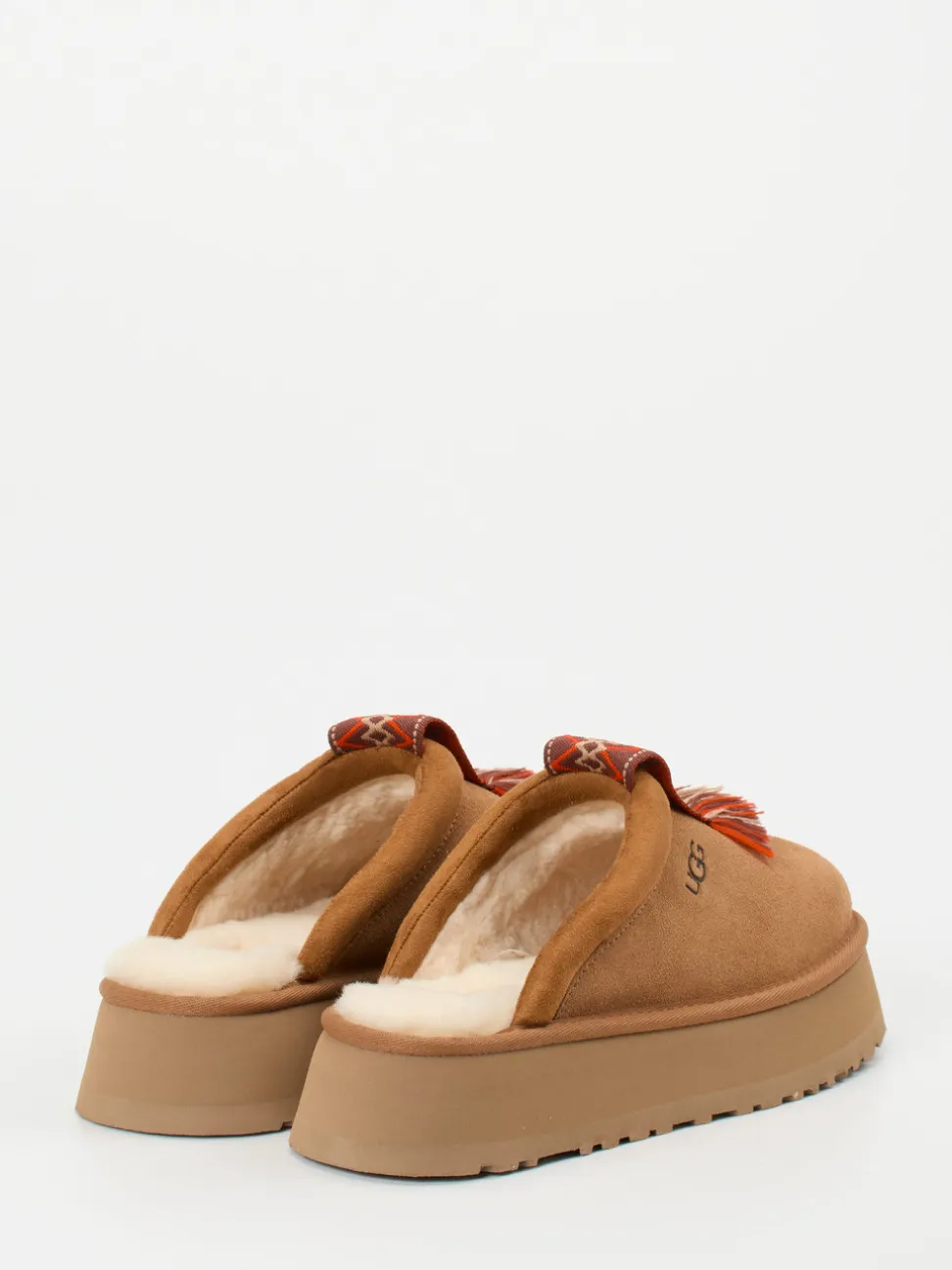 UGG – Mules aus Veloursleder mit Plateau