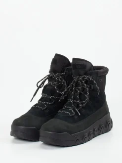 UGG – Outdoor-Boots aus Veloursleder schwarz