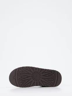 UGG – Plattform-Hausschuh aus Fell mit Leopardmuster