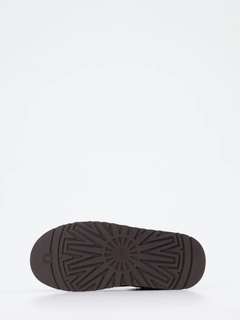 UGG – Plattform-Hausschuh aus Fell mit Leopardmuster