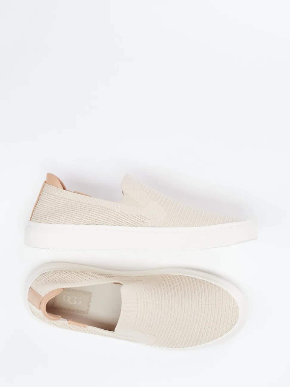 UGG – Slip-On Sneaker aus Textilstrick Beige