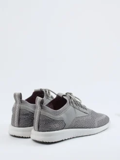 UGG – Sneaker aus Textil in Hellgrau