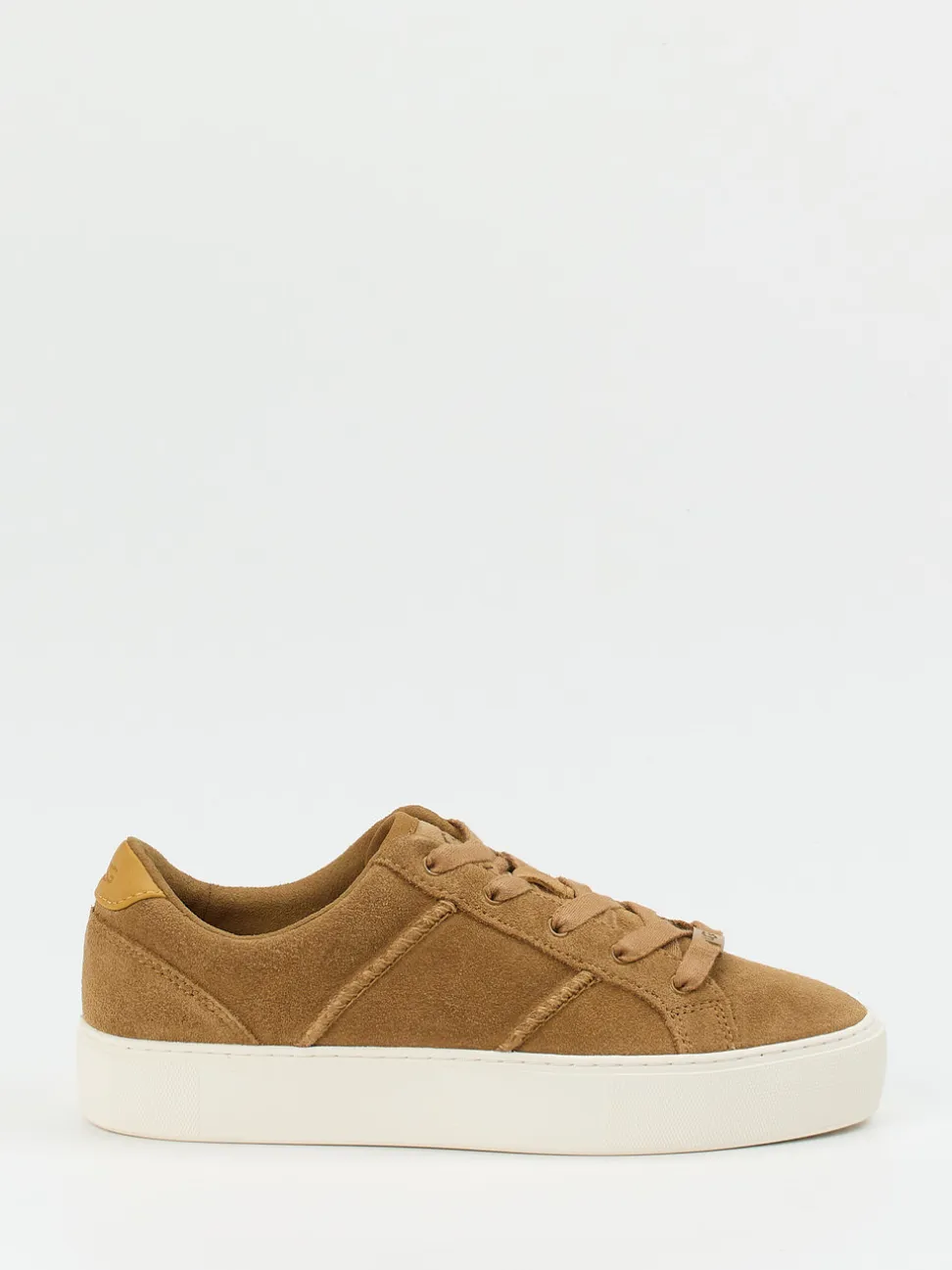 UGG – Sneaker aus Veloursleder cognacbraun