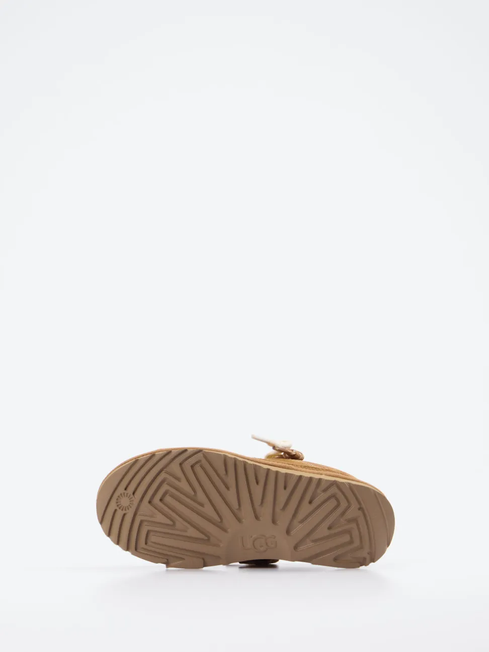 UGG – Sneaker aus Veloursleder cognacbraun