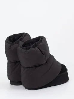 UGG – Stiefelette aus Veloursleder und Nylon schwarz