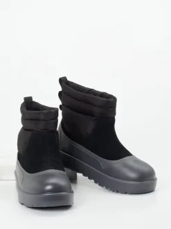 UGG – Stiefeletten aus Veloursleder und Nylon Schwarz