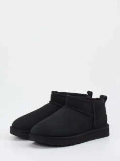 UGG – Stiefeletten aus Veloursleder schwarz