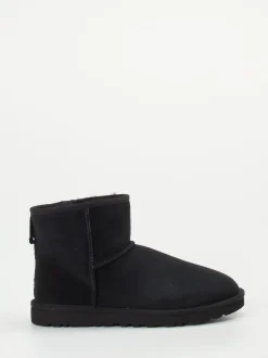 UGG – Stiefeletten aus Veloursleder schwarz