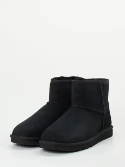 UGG – Stiefeletten aus Veloursleder schwarz