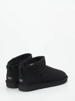 UGG – Stiefeletten aus Veloursleder schwarz