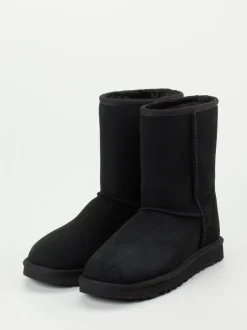 UGG – Winterboots aus Känguruleder in Schwarz