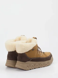 UGG – Winterboots aus Veloursleder cognacbraun