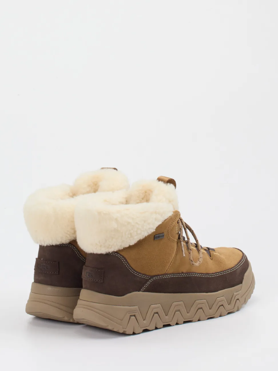 UGG – Winterboots aus Veloursleder cognacbraun