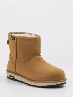 UGG – Winterboots aus Veloursleder cognacbraun