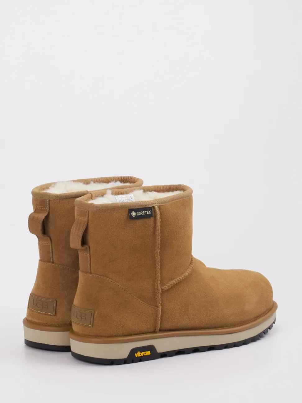 UGG – Winterboots aus Veloursleder cognacbraun