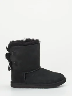 UGG – Winterboots aus Veloursleder Schwarz