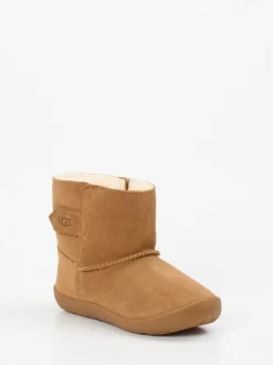 UGG – Winterboots aus Veloursleder cognacbraun