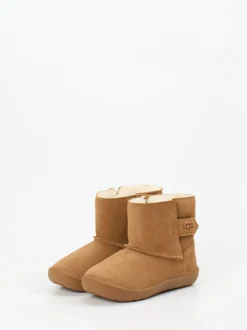 UGG – Winterboots aus Veloursleder cognacbraun