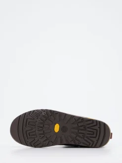 UGG – Winter-Boots aus Veloursleder Dunkelbraun