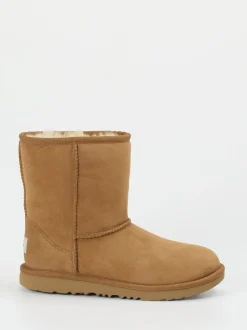 UGG – Winterboots aus Veloursleder kastanienbraun