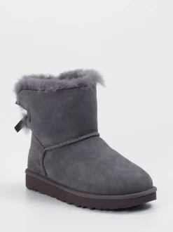 UGG – Winterboots aus Veloursleder in Grau