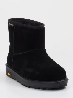 UGG – Winter-Boots aus Veloursleder schwarz