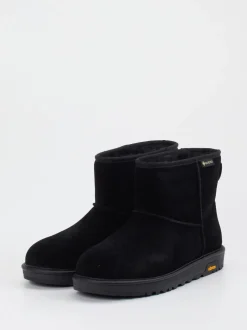 UGG – Winter-Boots aus Veloursleder schwarz