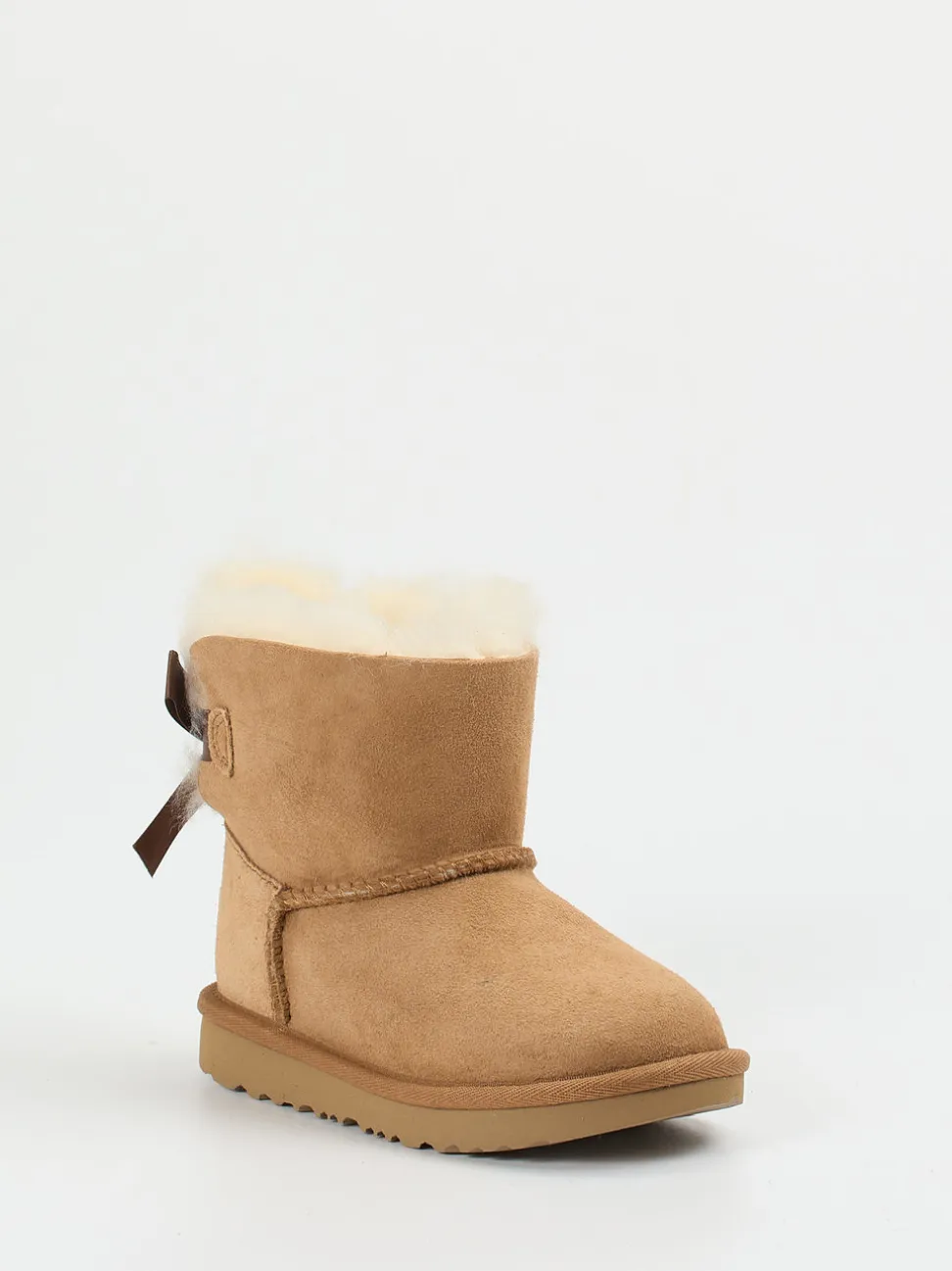 UGG – Winterstiefel aus Veloursleder karamellbraun