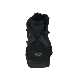 UGG – Winter-Stiefeletten aus Veloursleder Schwarz