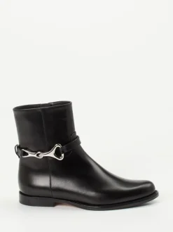 Unützer – Ankle Boots aus Kalbleder schwarz