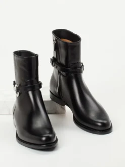 Unützer – Ankle Boots aus Kalbleder schwarz