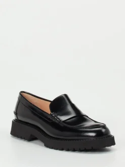 Unützer – Loafer aus Hochglanzleder in Schwarz