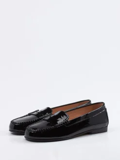Unützer – Loafer aus Lackleder Schwarz