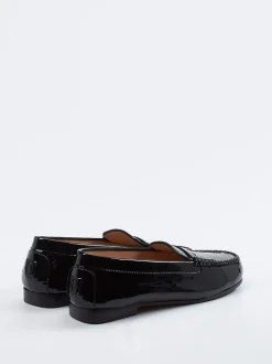 Unützer – Loafer aus Lackleder Schwarz