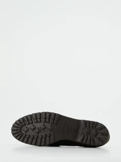 Unützer – Loafer aus Veloursleder dunkelbraun
