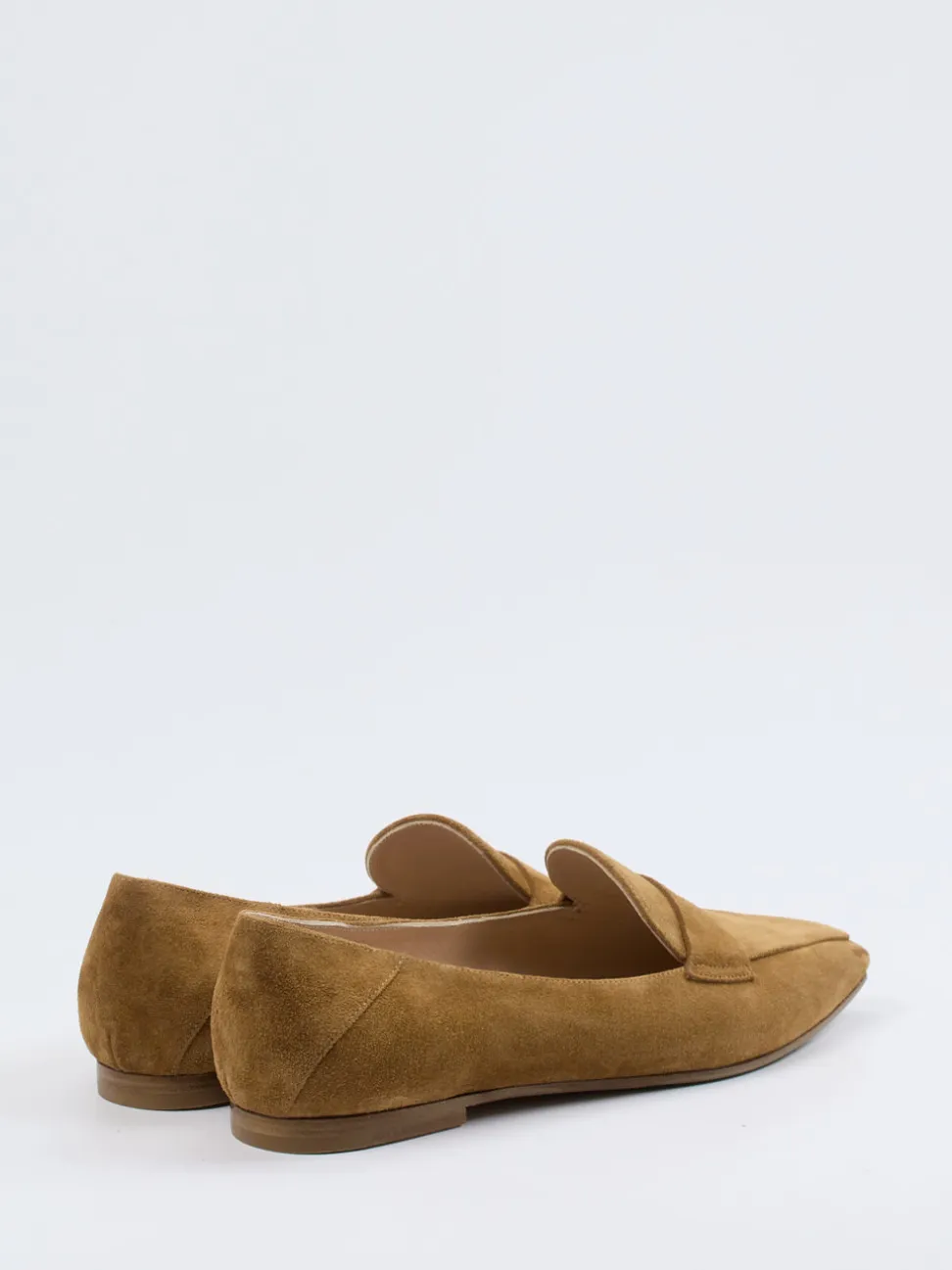 Unützer – Loafer aus Veloursleder Cognacbraun