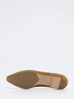 Unützer – Loafer aus Veloursleder Cognacbraun